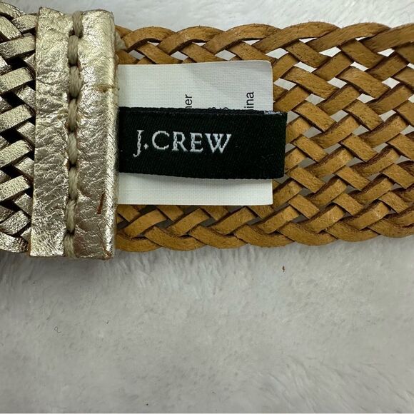 J. Crew Brown and Silver Woven Belt - Picture 3 of 6